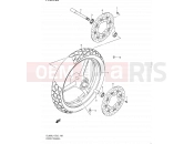 SUZUKI DL650 L1 (2011) V-Strom (E02,E19,E24) 139 - FRONT WHEEL (DL650UEL1 E19)