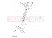 SUZUKI DL650 L1 (2011) V-Strom (E02,E19,E24) 132 - STEERING STEM