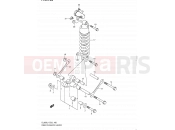 SUZUKI DL650 L1 (2011) V-Strom (E02,E19,E24) 160 - REAR CUSHION LEVER