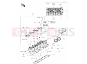 KAWASAKI NINJA ZX-10R (ZX1002LPFAN) 01 Cylinder Head