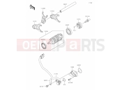 KAWASAKI NINJA ZX-10R (ZX1002LPFAN) 11 Gear Change Drum/Shift Fork(s)