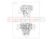 KAWASAKI NINJA ZX-10R (ZX1002LPFAN) 14 Crankcase Bolt Pattern