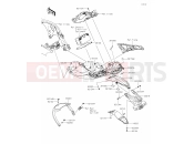KAWASAKI NINJA ZX-10R (ZX1002LPFAN) 35 Rear Fender(s)