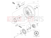 KAWASAKI NINJA ZX-10R (ZX1002LPFAN) 39 Rear Hub
