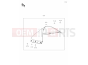 KAWASAKI NINJA ZX-10R (ZX1002LPFAN) 71 Accessory(Windshield)