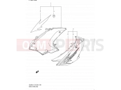 SUZUKI DL650 L1 (2011) V-Strom (E03,E28,E33) 106 - SIDE COWLING