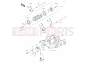 KAWASAKI NINJA ZX-6R (ZX636GPSAN) 11 Gear Change Drum/Shift Fork(s)