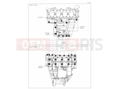 KAWASAKI NINJA ZX-6R (ZX636GPSAN) 14 Crankcase Bolt Pattern