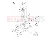 KAWASAKI NINJA ZX-6R (ZX636GPSAN) 32 Suspension/Shock Absorber