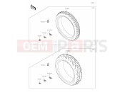 KAWASAKI NINJA ZX-6R (ZX636GPSAN) 37 Tires
