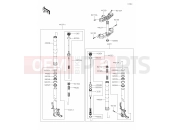 KAWASAKI NINJA ZX-6R (ZX636GPSAN) 47 Front Fork