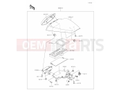 KAWASAKI NINJA ZX-6R (ZX636GPSAN) 68 Accessory(Pillion Seat Cover)