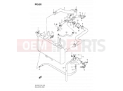 SUZUKI DL650A K7 (2007) V-Strom (E02,E19,E24) 20 - RADIATOR HOSE