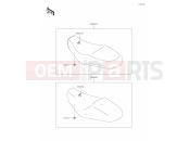 KAWASAKI W800 (EJ800ENFNN) 64 Accessory(Seat)