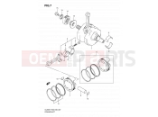 SUZUKI DL650A K7 (2007) V-Strom (E03,E28,E33) 7 - CRANKSHAFT