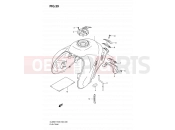 SUZUKI DL650A K7 (2007) V-Strom (E03,E28,E33) 39 - FUEL TANK (MODEL K7)