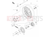 KAWASAKI 2022 40 Rear Hub