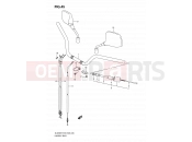SUZUKI DL650A K7 (2007) V-Strom (E03,E28,E33) 45 - HANDLEBAR