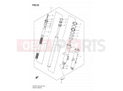 SUZUKI DL650A K7 (2007) V-Strom (E03,E28,E33) 55 - FRONT DAMPER