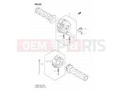 SUZUKI DL650A K8 (2008) V-Strom (E02,E19,E24,E37) 35 - HANDLE SWITCH (MODEL K7/K8/K9 E02/E19/E24)