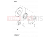 SUZUKI DL650A K8 (2008) V-Strom (E03,E28,E33) 8 - STARTER CLUTCH