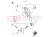 KAWASAKI 2022 40 Rear Hub