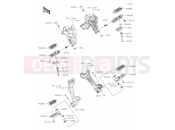 KAWASAKI 2022 34 Footrests