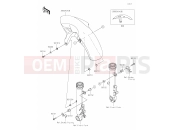 KAWASAKI 2022 35 Front Fender(s)