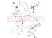 KAWASAKI 2022 45 Rear Master Cylinder