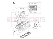 KAWASAKI VERSYS 650 (KLE650HNFNN) 01 Cylinder Head