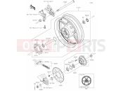 KAWASAKI VERSYS 650 (KLE650HNFNN) 40 Rear Hub