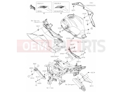 KAWASAKI VERSYS 650 (KLE650HNFNN) 53 Side Covers/Chain Cover
