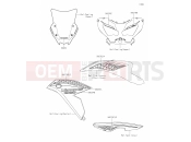 KAWASAKI VERSYS 650 (KLE650HNFNN) 62 Decals(Black)