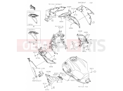 KAWASAKI VERSYS 650 (KLE650HNFNN) 67 Cowling(Center)