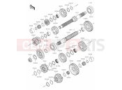 KAWASAKI VERSYS 1000 (KLZ1000CNFNN) 11 Transmission