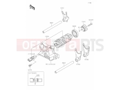 KAWASAKI VERSYS 1000 (KLZ1000CNFNN) 12 Gear Change Drum/Shift Fork(s)