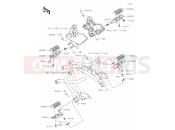 KAWASAKI VERSYS 1000 (KLZ1000CNFNN) 33 Footrests