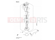 SUZUKI DL650A K9 (2009) V-Strom (E03,E28,E33) 16 - FUEL PUMP