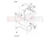 SUZUKI DL650A K9 (2009) V-Strom (E03,E28,E33) 20 - RADIATOR HOSE