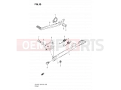 SUZUKI DL650A K9 (2009) V-Strom (E03,E28,E33) 36 - STAND