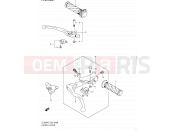 SUZUKI DL650A L0 (2010) V-Strom (E02,E19,E24) 46B - HANDLE LEVER (MODEL K9/L0)