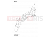 SUZUKI DL650A L0 (2010) V-Strom (E03,E28,E33) 47 - REAR FENDER