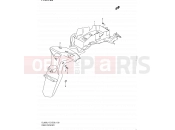 SUZUKI DL650A L1 (2011) V-Strom (E03,E28,E33) 103 - REAR FENDER (DL650AL1 E33)