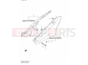 SUZUKI DL650A L1 (2011) V-Strom (E03,E28,E33) 115 - SEAT TAIL COVER