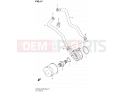 SUZUKI DL650A L2 (2012) V-Strom (E03,E28,E33) 17 - OIL COOLER