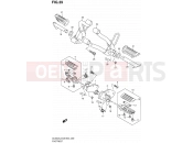 SUZUKI DL650A L2 (2012) V-Strom (E03,E28,E33) 39 - FOOTREST