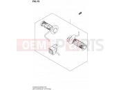 SUZUKI DL650A L2 (2012) V-Strom (E03,E28,E33) 75 - GRIP HEATER SET (OPTIONAL)