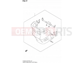 SUZUKI DL650A L2 (2012) V-Strom (E03,E28,E33) 77 - UNDER COWLING SET (OPTIONAL)