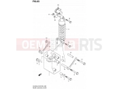 SUZUKI DL650A L2 (2012) V-Strom (E03,E28,E33) 65 - REAR CUSHION LEVER (DL650AL2 E28)