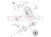 KAWASAKI 2021 40 Rear Hub
